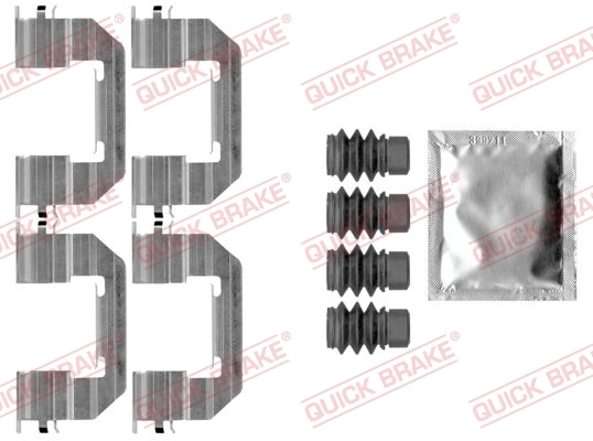 Accessory Kit, disc brake pad